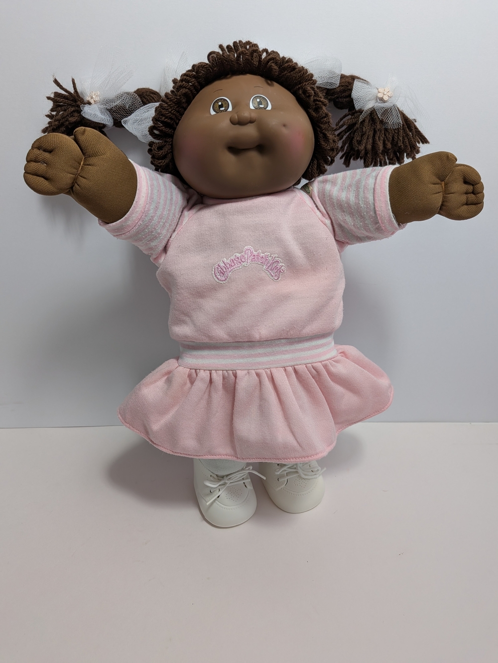 VHTF Vtg Original Cabbage Patch Kids Doll AA HM3 1985 OK Logo Dress 511J CPK